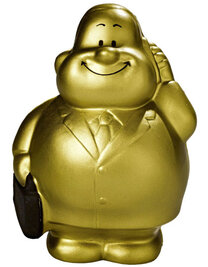 SQUEEZIES® Gold Bert®