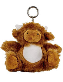 Highland Cow Key Ring