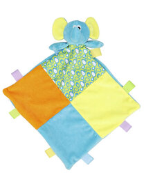 Baby Multi Coloured Comforter With Rattle