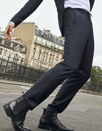 Men´s Elasticated Waist Suit Trousers Germain