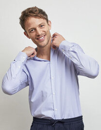 Men´s Easy Care Striped Shirt Baptiste
