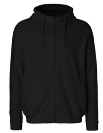 Unisex Hoodie With Hidden Zip (Hover)