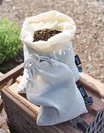 Cotton Bag With Drawstrings (5 Pieces)