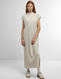Ladies Long Extended Shoulder Dress