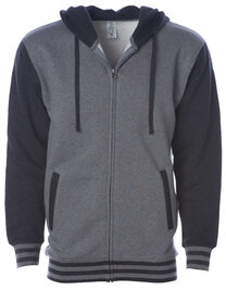 Unisex Heavyweight Varsity Zip Hood (Hover)