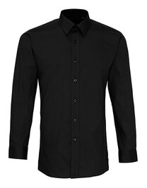 Men´s Long Sleeve Fitted Poplin Shirt (Hover)