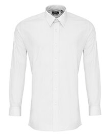 Men´s Long Sleeve Fitted Poplin Shirt (Hover)