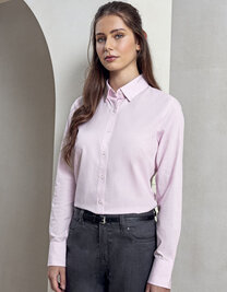 Women´s Cotton Rich Oxford Stripes Shirt