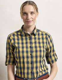 Women´s Mulligan Check Cotton Long Sleeve Shirt