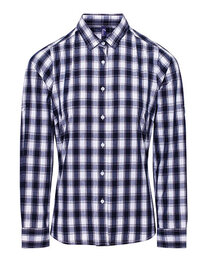 Women´s Mulligan Check Cotton Long Sleeve Shirt (Hover)