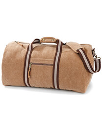 Vintage Canvas Holdall (Hover)