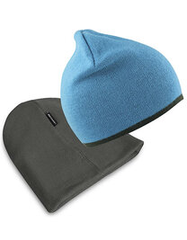 Soft Feel Cuffless Reversible Beanie (Hover)