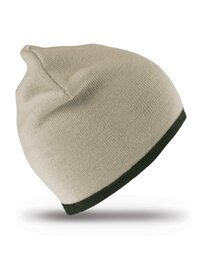 Soft Feel Cuffless Reversible Beanie (Hover)