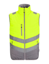 Hi-Vis 2-Tone Thermal Baffle Bodywarmer (Hover)