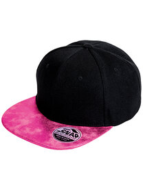 Bronx Flat Glitter Peak Snapback Cap (Hover)