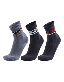 Tennis Socks (3 Pair Card wrap) (Hover)