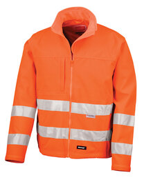 High Vis Soft Shell Jacket (Hover)