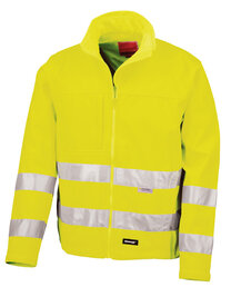 High Vis Soft Shell Jacket (Hover)