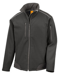 Ripstop Soft Shell Workwear Jacket With Cordura Panels (Hover)