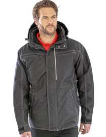 Denim Texture Rugged Jacket