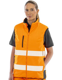 Reversible Soft Padded Safety Gilet