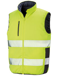Reversible Soft Padded Safety Gilet (Hover)