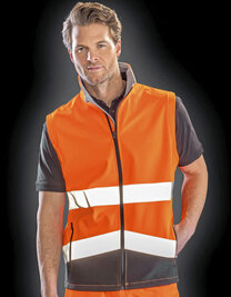 Printable Safety Softshell Gilet