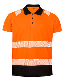 Recycled Safety Polo Shirt (Hover)