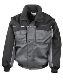 Zip Sleeve Heavy Duty Jacket (Hover)