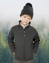 Recycled 2-Layer Printable Junior Softshell Jacket