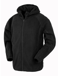Recycled Hooded Microfleece Jacket (Hover)