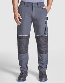 Multi-pocket Stretch Work Trousers Wall