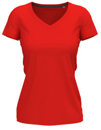 Stretch-T V-Neck Women (Hover)