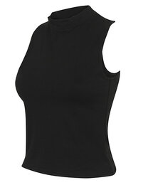 Women´s High Neck Crop Vest (Hover)