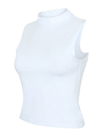 Women´s High Neck Crop Vest (Hover)