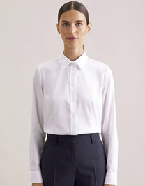 Women´s Blouse Regular Fit Fine Twill Longsleeve