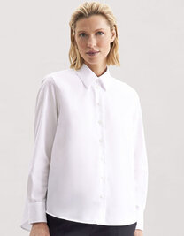 Women´s Oversize Popeline Blouse Longsleee