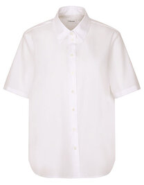 Women´s Oversize Popeline Blouse Shortsleeve (Hover)