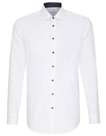 Men´s Shirt Poplin Shaped Fit Long Sleeve (Hover)