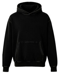 Unisex Vintage Organic Cotton Hooded Sweatshirt (Hover)