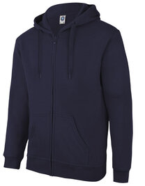 Zip Through Hooded Sweat Jacket