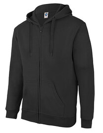 Zip Through Hooded Sweat Jacket (Hover)