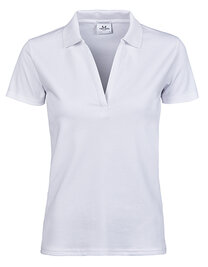 Women´s Luxury Stretch V-Neck Polo (Hover)