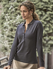 Women´s Luxury Stretch Long Sleeve Polo