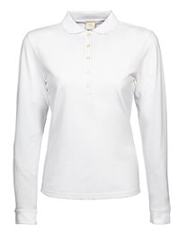 Women´s Luxury Stretch Long Sleeve Polo (Hover)