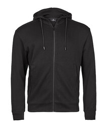 Ribbed Interlock Hooded Full Zip (Hover)