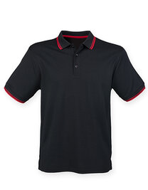 Men´s Coolplus® Short Sleeved Tipped Polo Shirt (Hover)