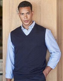 Men´s Lightweight Sleeveless V-Neck Jumper
