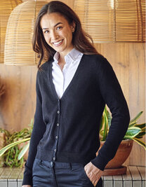 Ladies´ Lightweight V-Neck Short Cardigan