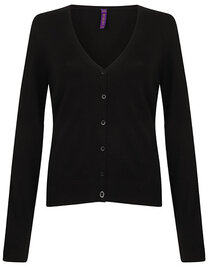 Ladies´ Lightweight V-Neck Short Cardigan (Hover)